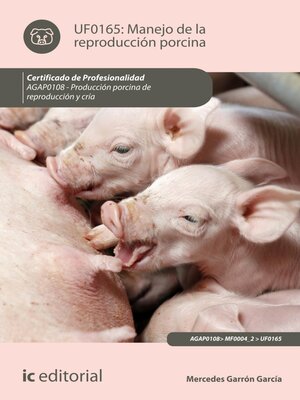 cover image of Manejo de la reproducción porcina. AGAP0108